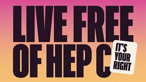 Live Free of Hep C poster