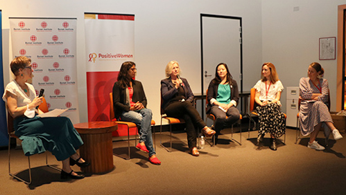 Image: Members of the Women in HIV Research Community Forum